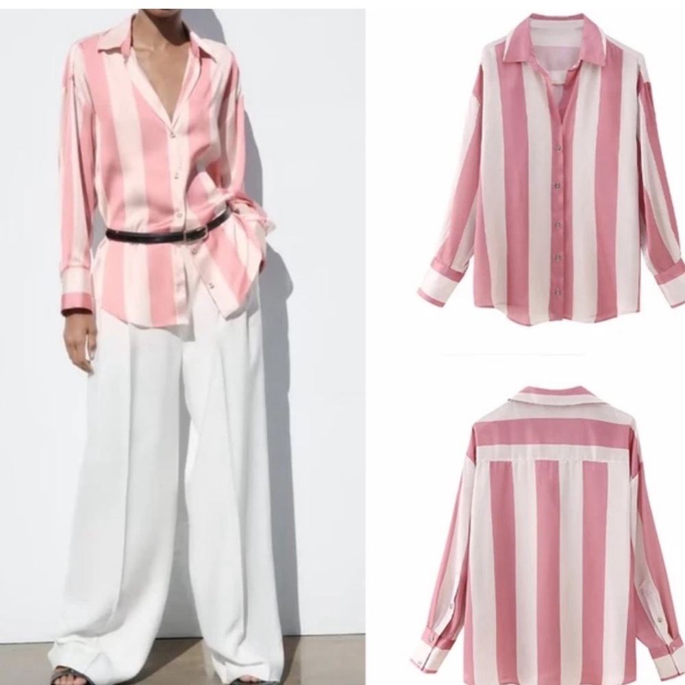 ZARA SILK BLOUSE